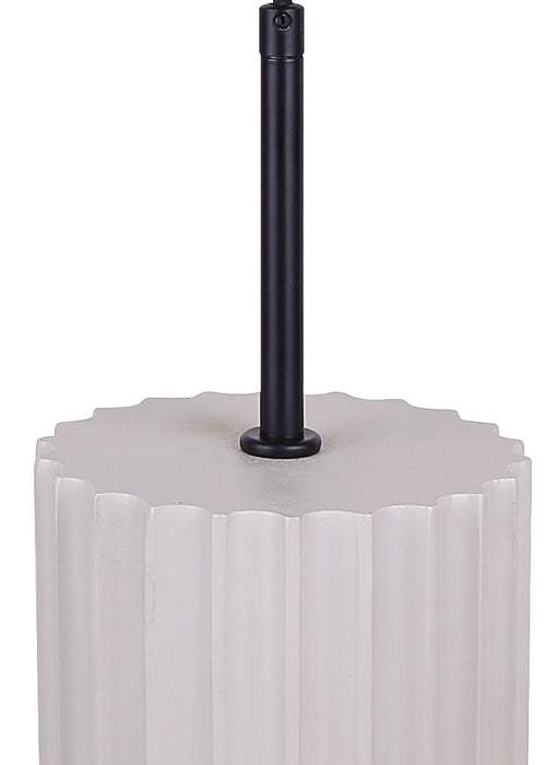 Canarm - LPL339A01SRB - LED Pendant - Tavi - Matte Black And Stone