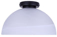 Canarm - IFM2260B13BK - One Light Flush Mount - Marek - Matte Black
