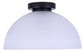 Canarm - IFM2260B13BK - One Light Flush Mount - Marek - Matte Black