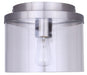 Canarm - IFM1234A09BN - One Light Flush Mount - Britton - Brushed Nickel