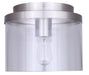 Canarm - IFM1234A09BN - One Light Flush Mount - Britton - Brushed Nickel
