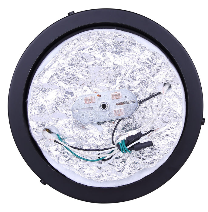 Canarm - IFM2288B12BK - Two Light Flush Mount - Nina - Matte Black