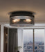 Canarm - IFM2288B12BK - Two Light Flush Mount - Nina - Matte Black