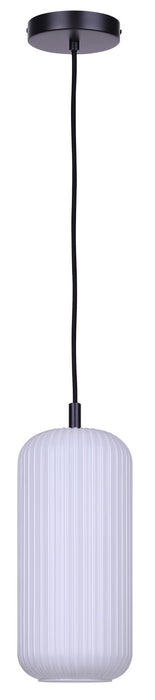 Canarm - IPL1250A01BK-OR - One Light Pendant - Malek - Matte Black