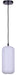 Canarm - IPL1250A01BK-OR - One Light Pendant - Malek - Matte Black