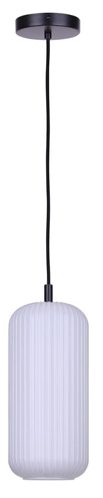 Canarm - IPL1250A01BK-OR - One Light Pendant - Malek - Matte Black