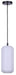 Canarm - IPL1250A01BK-OR - One Light Pendant - Malek - Matte Black