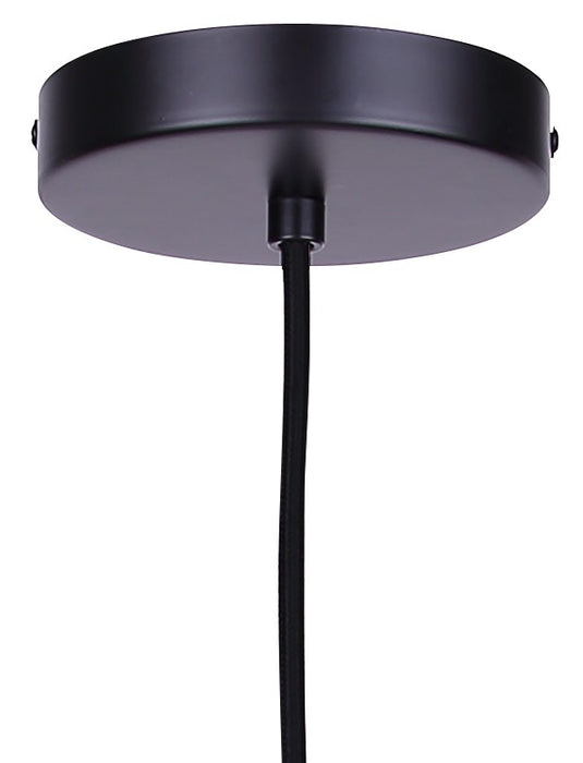 Canarm - IPL1250A01BK-OR - One Light Pendant - Malek - Matte Black