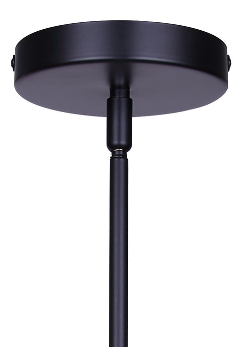 Canarm - IPL2253B03BK16 - Three Light Pendant - Elle - Matte Black