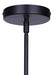 Canarm - IPL2253B03BK16 - Three Light Pendant - Elle - Matte Black