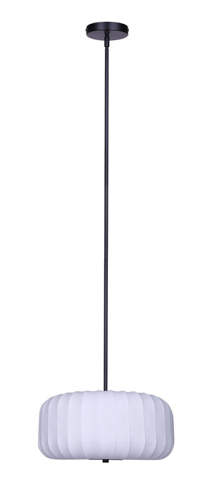 Canarm - IPL2253B03BK16 - Three Light Pendant - Elle - Matte Black