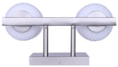 Canarm - IVL1241A02BN - Two Light Vanity - Bram - Brushed Nickel