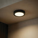 Canarm - DL-7F-15DCW-BK-C - LED Flush Mount - Dl-7F-15Dcw - Matte Black