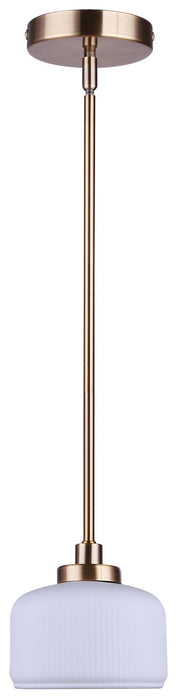 Canarm - IPL2252B01GD - One Light Pendant - Clare - Gold