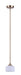 Canarm - IPL2252B01GD - One Light Pendant - Clare - Gold