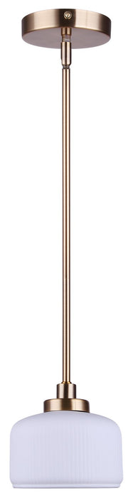 Canarm - IPL2252B01GD - One Light Pendant - Clare - Gold