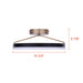 Canarm - LFM335A16BKG - LED Flush Mount - Louie - Matte Black + Gold