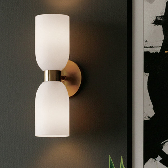 Canarm - IWF1251A02GD - Two Light Wall Fixture - Darius - Gold