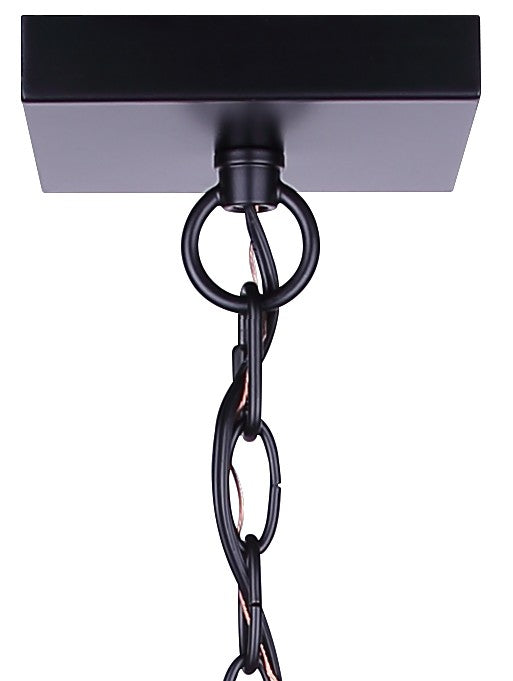 Canarm - IOL769BK - Two Light Outdoor Pendant - Rossland - Matte Black