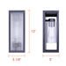 Canarm - IOL767BK - One Light Outdoor Lantern - Hardy - Matte Black