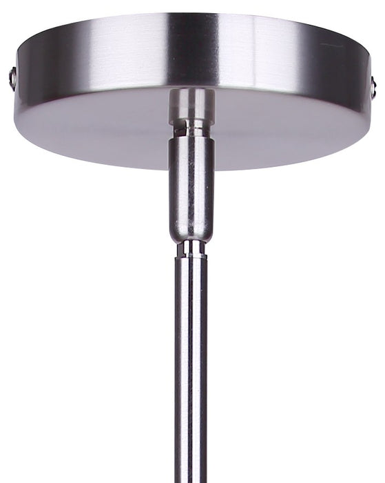 Canarm - IPL1234A01BN-FO - One Light Pendant - Britton - Brushed Nickel