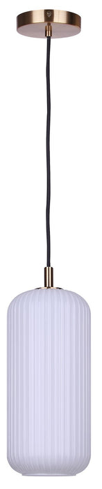 Canarm - IPL1250A01GD-OR - One Light Pendant - Malek - Gold