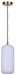 Canarm - IPL1250A01GD-OR - One Light Pendant - Malek - Gold