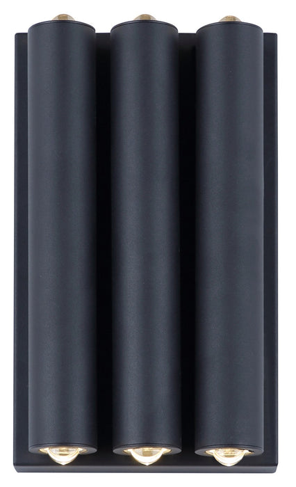 Canarm - LOL781BK - LED Outdoor Wall Mount - Noctra - Black (Sand)