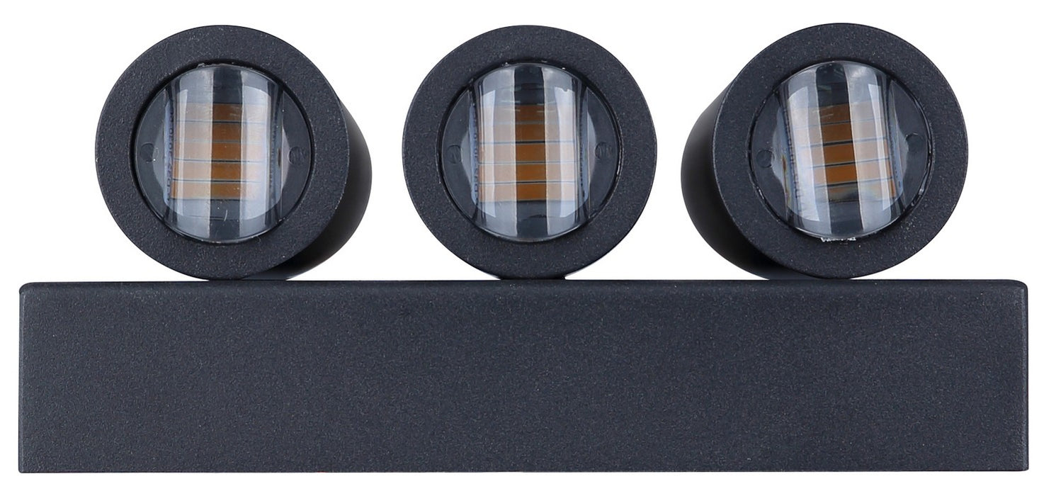 Canarm - LOL781BK - LED Outdoor Wall Mount - Noctra - Black (Sand)