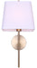 Canarm - IWF2275B01GD - One Light Wall Sconce - Seraphina - Gold