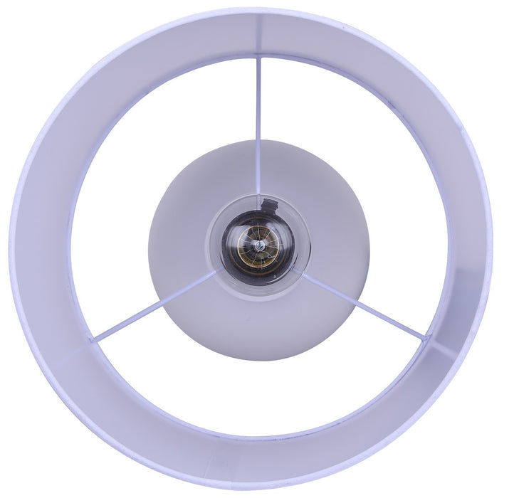 Canarm - ITL2292B19WH - One Light Table Lamp - Sable - Matte White