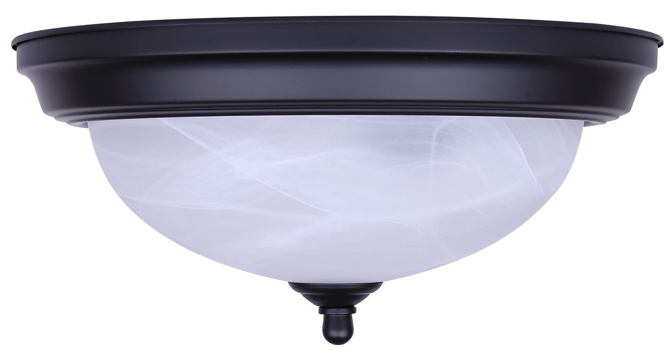 Canarm - IFM411MBK - Two Light Flush Mount - 41 Series - Matte Black