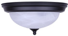 Canarm - IFM411MBK - Two Light Flush Mount - 41 Series - Matte Black
