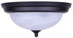 Canarm - IFM411MBK - Two Light Flush Mount - 41 Series - Matte Black