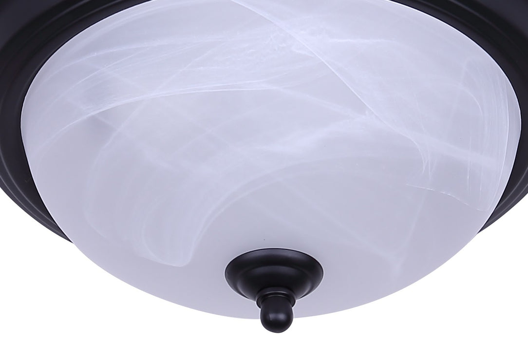 Canarm - IFM411MBK - Two Light Flush Mount - 41 Series - Matte Black