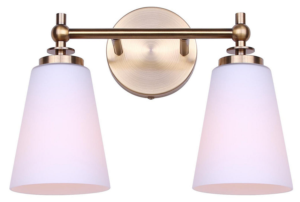 Canarm - IVL2249B02GD - Two Light Vanity - Solara - Gold