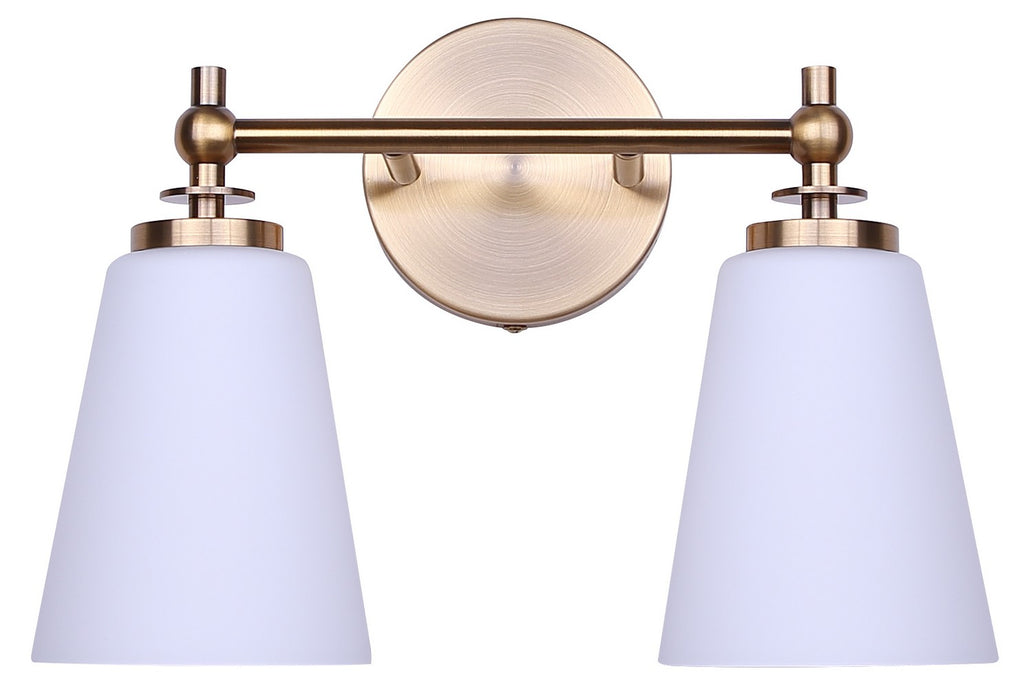 Canarm - IVL2249B02GD - Two Light Vanity - Solara - Gold