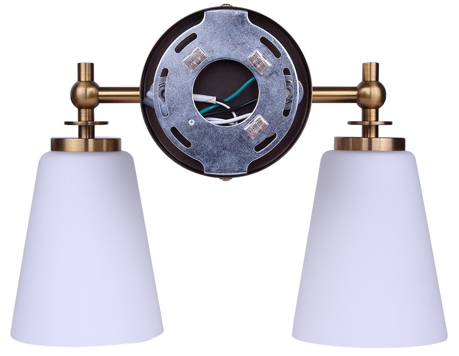 Canarm - IVL2249B02GD - Two Light Vanity - Solara - Gold