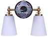 Canarm - IVL2249B02GD - Two Light Vanity - Solara - Gold