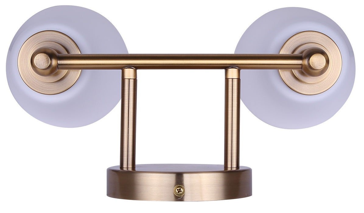 Canarm - IVL2249B02GD - Two Light Vanity - Solara - Gold