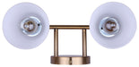 Canarm - IVL2249B02GD - Two Light Vanity - Solara - Gold