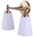 Canarm - IVL2249B02GD - Two Light Vanity - Solara - Gold