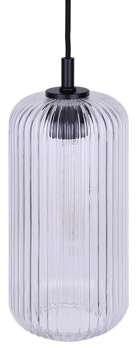 Canarm - IPL1250A01BK-CR - One Light Pendant - Malek - Matte Black