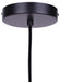 Canarm - IPL1250A01BK-CR - One Light Pendant - Malek - Matte Black