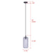 Canarm - IPL1250A01BK-CR - One Light Pendant - Malek - Matte Black