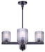 Canarm - ICH1243A04BK - Four Light Chandelier - Renzo - Matte Black