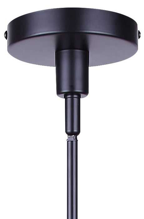 Canarm - ICH1243A04BK - Four Light Chandelier - Renzo - Matte Black