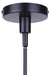 Canarm - ICH1243A04BK - Four Light Chandelier - Renzo - Matte Black