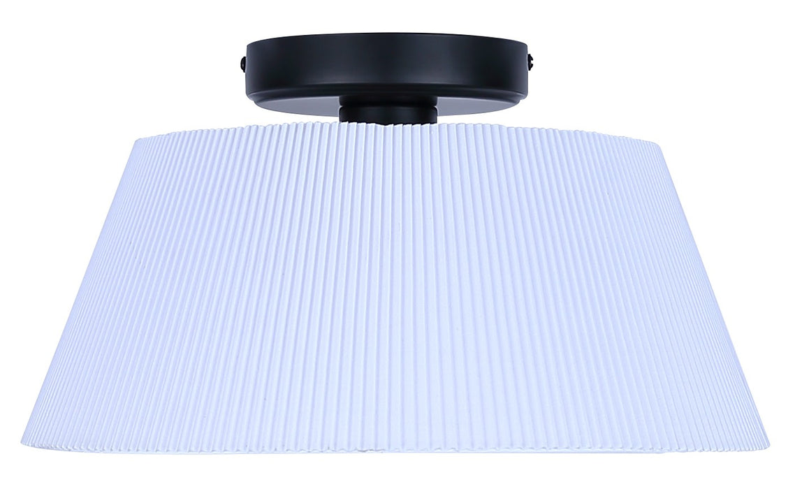 Canarm - IFM1201A13BK - One Light Flush Mount - Aspen - Black