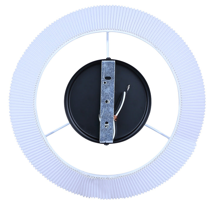 Canarm - IFM1201A13BK - One Light Flush Mount - Aspen - Black